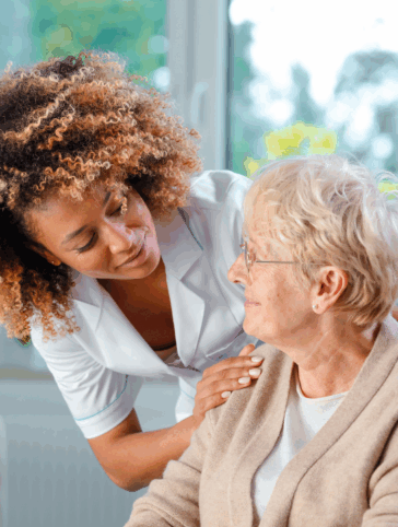 resident care nurse and resident