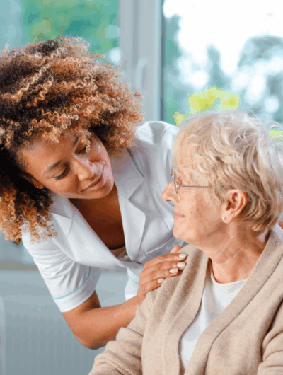 resident care nurse and resident
